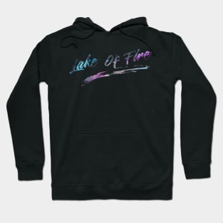 Galaxy Stars - Lake Of Fire Hoodie